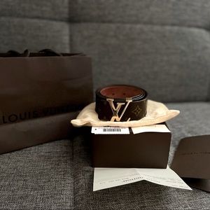 NOT FOR SALE ❌❌❌ LOUIS VUITTON INITIALES 40MM MONOGRAM BELT